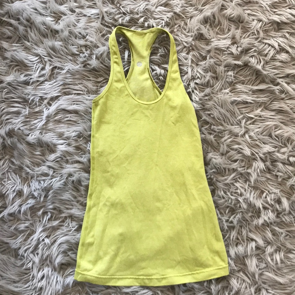 COPY - Green lululemon tank top
